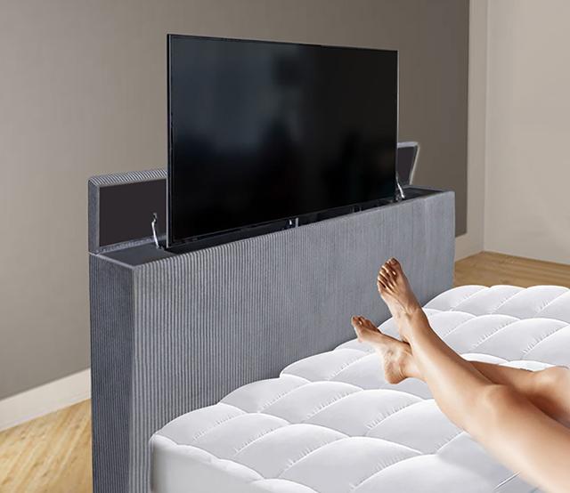 Sumter Bed Black & Grey - Visions in Furniture (La Mirada, CA)