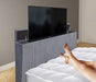 Sumter Bed Black & Grey - Visions in Furniture (La Mirada, CA)