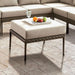 ALEISHA Patio Ottoman - Visions in Furniture (La Mirada, CA)