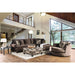 Bonaventura Brown Sectional - Visions in Furniture (La Mirada, CA)