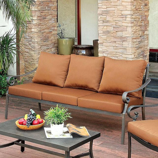 Bonquesha Patio Sofa - Visions in Furniture (La Mirada, CA)