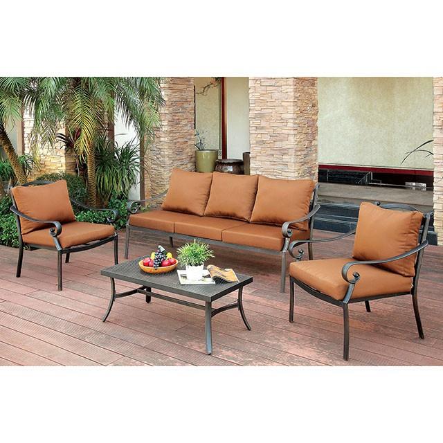 Bonquesha Patio Sofa - Visions in Furniture (La Mirada, CA)