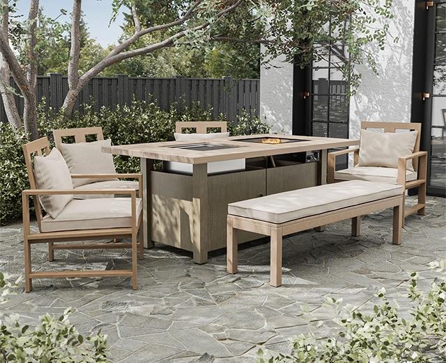 Bordeaux Bench - Visions in Furniture (La Mirada, CA)