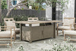 Bordeaux Dining Table w/ Fire Pit & Cooler - Visions in Furniture (La Mirada, CA)