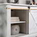 BORREGO TV Stand, Antique White - Visions in Furniture (La Mirada, CA)
