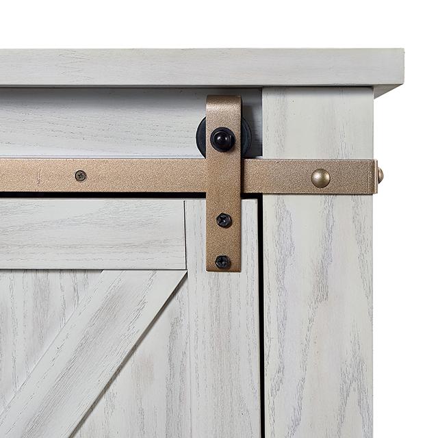 BORREGO TV Stand, Antique White - Visions in Furniture (La Mirada, CA)