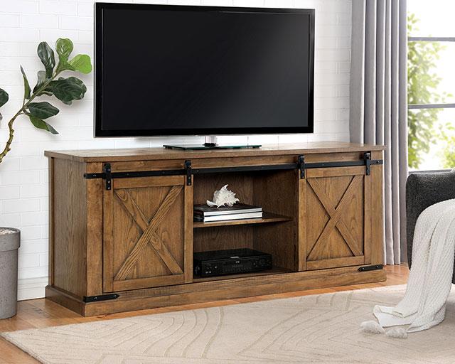 BORREGO TV Stand, Dark Oak - Visions in Furniture (La Mirada, CA)