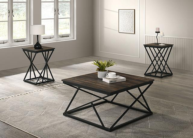 Borup 3 Pc. Table Set Brown - Visions in Furniture (La Mirada, CA)