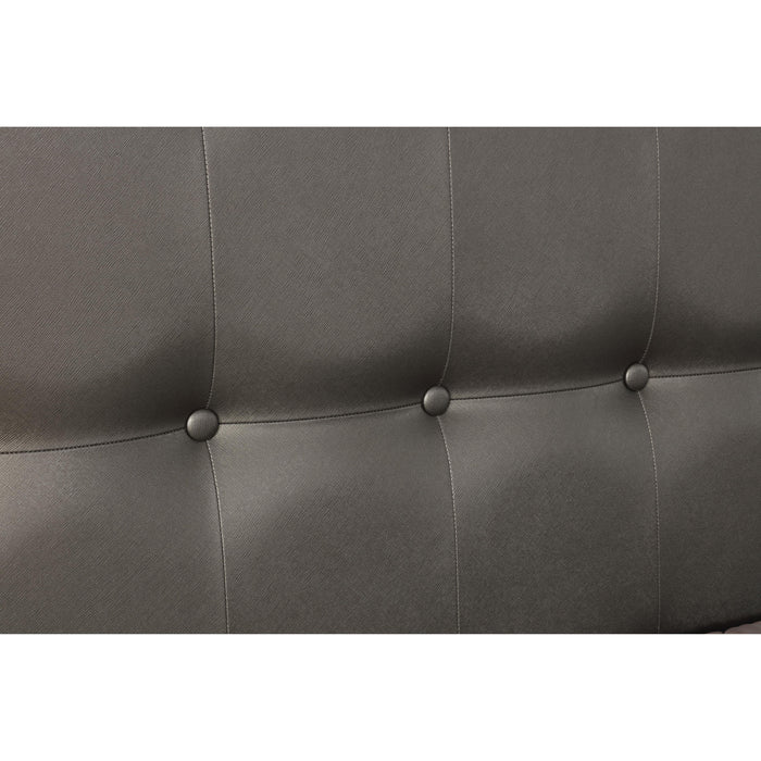 Brachium Bed White & Silver - Visions in Furniture (La Mirada, CA)
