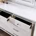 BRACHIUM Cal.King Bed, White - Visions in Furniture (La Mirada, CA)