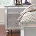 Brachium Silver Night Stand - Visions in Furniture (La Mirada, CA)