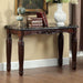 Brampton Espresso/Black Faux Sofa Table - Visions in Furniture (La Mirada, CA)