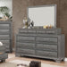 Brandt Gray Dresser - Visions in Furniture (La Mirada, CA)