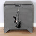 Brandt Gray Night Stand - Visions in Furniture (La Mirada, CA)