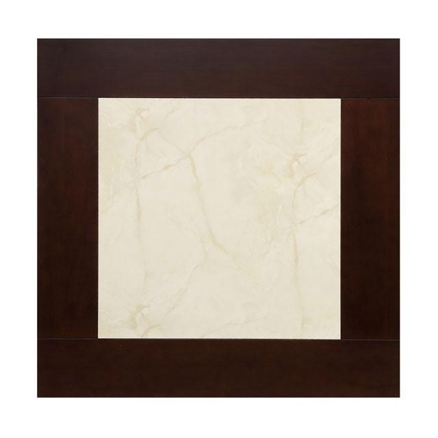 BRENT II Dark Cherry/Ivory Counter Ht. Table w/ Insert - Visions in Furniture (La Mirada, CA)