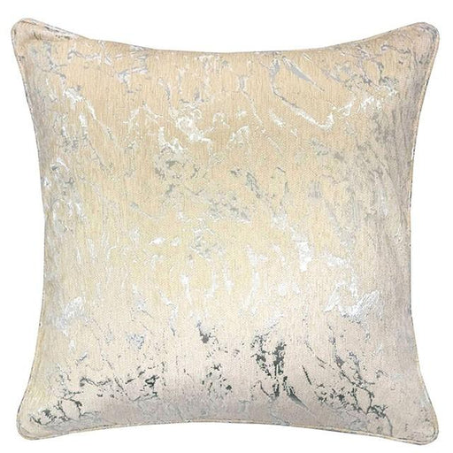 Bria Light Beige 20" X 20" Pillow, Ecru - Visions in Furniture (La Mirada, CA)