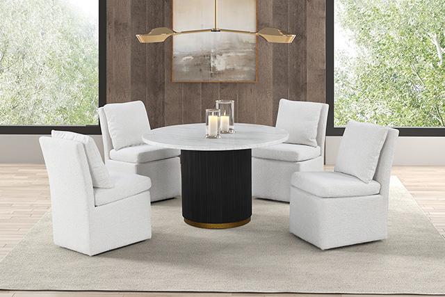 Varde 5 Pc Dining Table Set - Visions in Furniture (La Mirada, CA)