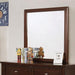 Brogan Brown Cherry Mirror - Visions in Furniture (La Mirada, CA)