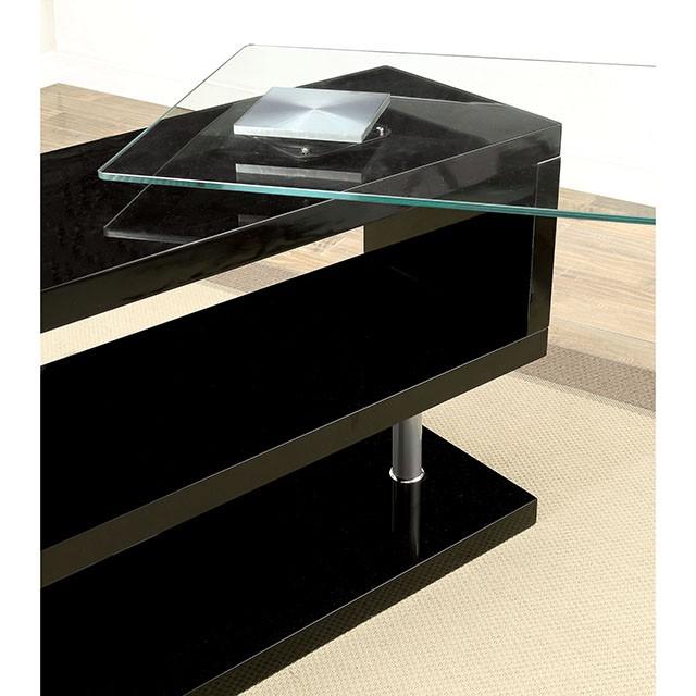 BRONWEN Black Desk - Visions in Furniture (La Mirada, CA)