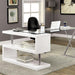 BRONWEN White Desk - Visions in Furniture (La Mirada, CA)