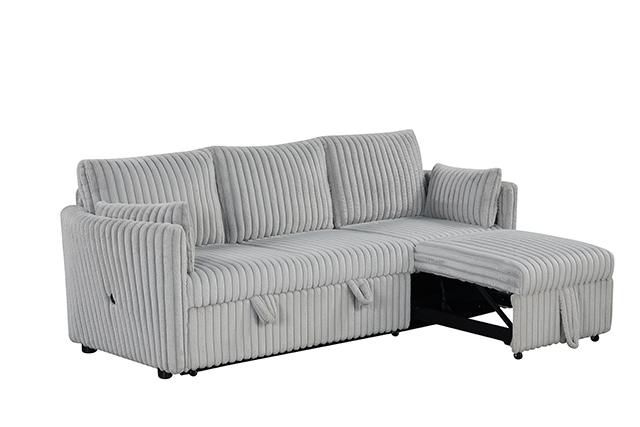 Denholme Sectional w/ Pull Out - Visions in Furniture (La Mirada, CA)