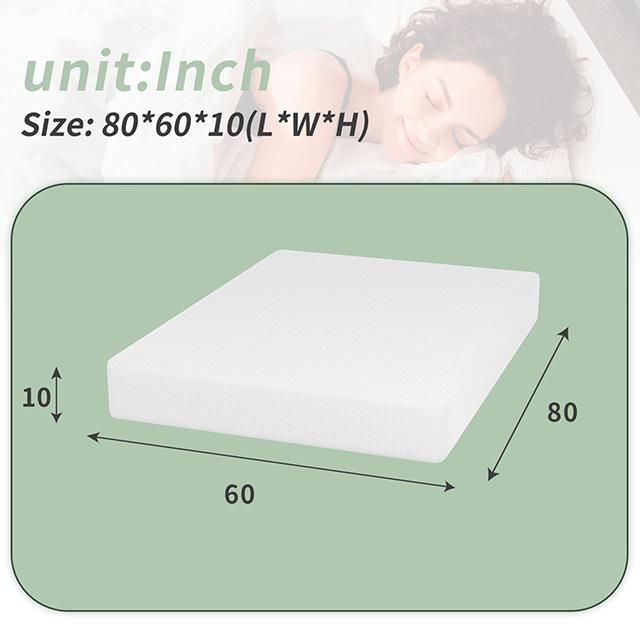 Coreopsis 10" Queen Memory Foam Wave Comfort - Visions in Furniture (La Mirada, CA)