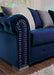 WILMINGTON Sectional, Blue - Visions in Furniture (La Mirada, CA)