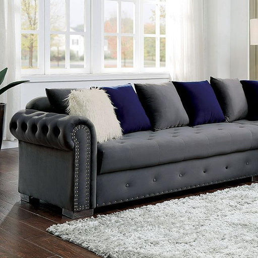 WILMINGTON Sectional, Gray - Visions in Furniture (La Mirada, CA)