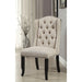 Wingback Chair, Beige (2/CTN) - Visions in Furniture (La Mirada, CA)