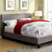 Winn Park Bed Espresso, Velvet, & White - Visions in Furniture (La Mirada, CA)