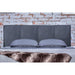 Winn Park Cal.King, E.King, Twin, & Full Bed Chrome, Gray, Brown, & Chrome - Visions in Furniture (La Mirada, CA)