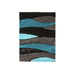 Winnipeg Gray/Blue 5' X 8' Area Rug - Visions in Furniture (La Mirada, CA)