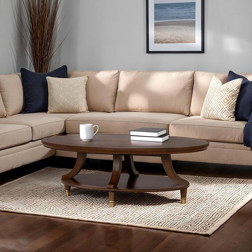 Westerham Oval Cocktail Table - Visions in Furniture (La Mirada, CA)