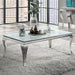 WETZIKON Coffee Table, White - Visions in Furniture (La Mirada, CA)