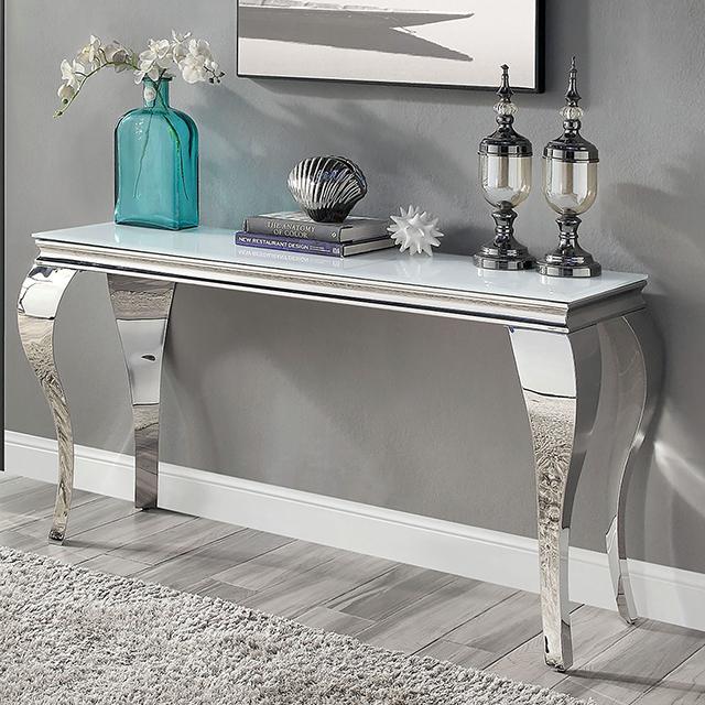 WETZIKON Sofa Table, White - Visions in Furniture (La Mirada, CA)