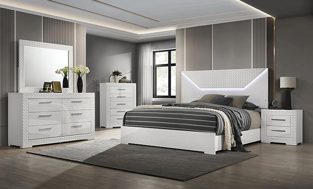 Whitby E.King & Queen Bed - Visions in Furniture (La Mirada, CA)