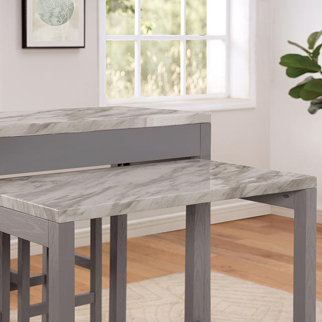 Whitehall Counter Ht Table Set - Visions in Furniture (La Mirada, CA)