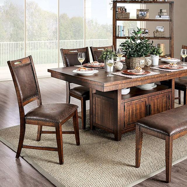 Wichita Light Walnut Dining Table - Visions in Furniture (La Mirada, CA)