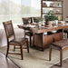 Wichita Light Walnut Dining Table - Visions in Furniture (La Mirada, CA)