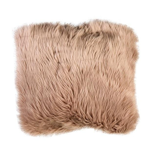 Wendy Blush 20" X 20" Pillow, Fur Blush (2/CTN) - Visions in Furniture (La Mirada, CA)