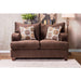 WESSINGTON Chocolate Love Seat - Visions in Furniture (La Mirada, CA)