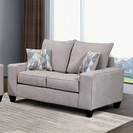WEST ACTION Loveseat, Beige - Visions in Furniture (La Mirada, CA)