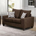 WEST ACTION Loveseat, Chocolate - Visions in Furniture (La Mirada, CA)