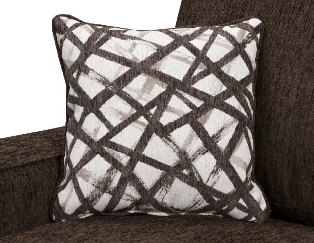 WEST ACTION Loveseat, Chocolate - Visions in Furniture (La Mirada, CA)