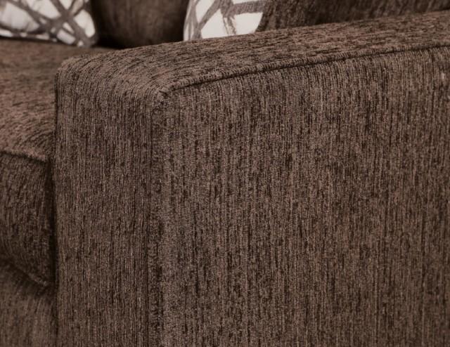 WEST ACTION Loveseat, Chocolate - Visions in Furniture (La Mirada, CA)