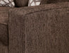 WEST ACTION Loveseat, Chocolate - Visions in Furniture (La Mirada, CA)