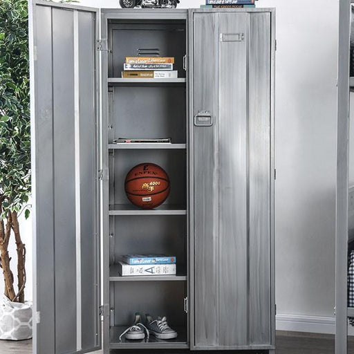 Zaheera Silver Large Locker - Visions in Furniture (La Mirada, CA)
