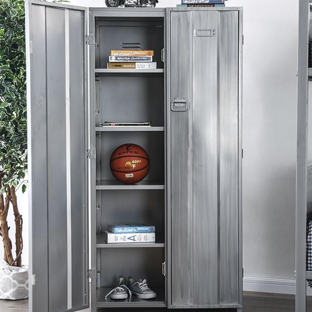 Zaheera Silver Large Locker - Visions in Furniture (La Mirada, CA)