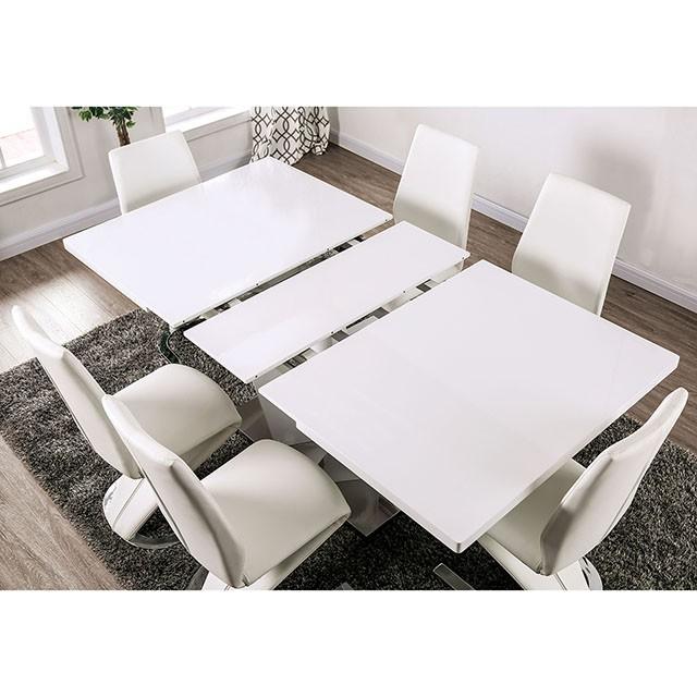 Zain 7 Pc Dining Table Set - Visions in Furniture (La Mirada, CA)