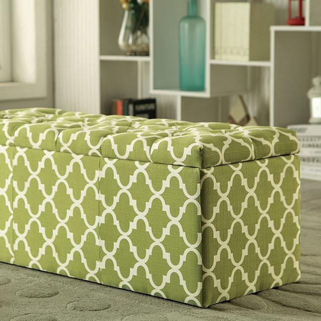 Zaira Storage Ottoman - Visions in Furniture (La Mirada, CA)